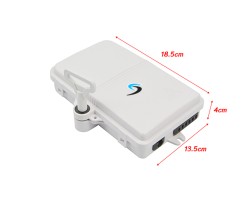 ODB Box กล่องพักสายไฟเบอร์ออฟติก 6 Core Outdoor