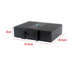 Gigabit Industrial Fiber PoE Switch 1X4 Port 20KM