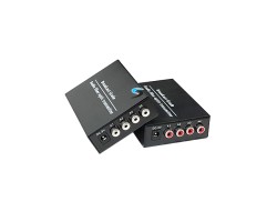 Audio 4 Channel To Fiber Converter 20KM