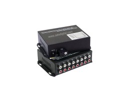 Audio 16 Channel To Fiber Converter 20KM