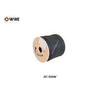สายไฟเบอร์ออฟติก SM 2 CORE FRP, LSZH Flat Type (300M)