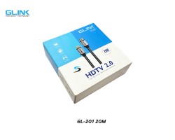 สาย HDMI 4K@60Hz GLINK รุ่น GL-201 ยาว 20 เมตร