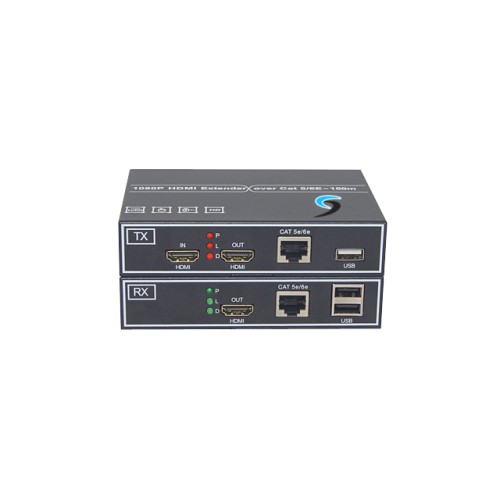 HDMI Extender 1080p + USB ระยะ 150 เมตร