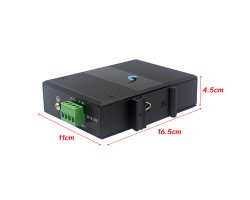 Gigabit Industrial PoE 8 Port + 2GE + IND Power