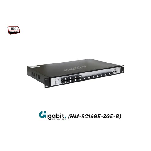 Gigabit Fiber Switch SC (B) 16 Port BIDI 3KM + 2GE
