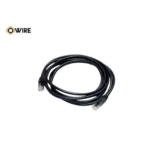 สายแลนสำเร็จรูป Cat6 3 เมตร Owire สีดำ