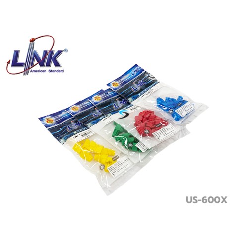 ยางครอบหัวแลน CAT5E LINK รุ่น US-600X (10 ชิ้น)