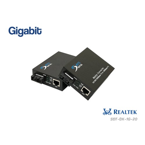 Gigabit Media SM DX 20KM รุ่น SDT-DX-1G-20