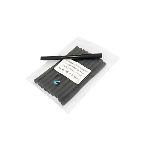 ท่อหดกาวสำหรับหุ้มรอยสไปรท์ขนาด 60X3mm แพ็ค 10 ชิ้น