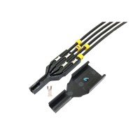 สายแยกคอร์ไฟเบอร์ชนิด Flat Type 4 Core (30CM) สายแยกคอร์ไฟเบอร์ชนิด Flat Type 4 Core (30CM)