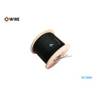 FTTH Cable SM 2 CORE FRP, LSZH Flat Type (1KM)