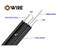 สายไฟเบอร์ออฟติก 4 Core SM OWIRE ยาว 400 เมตร