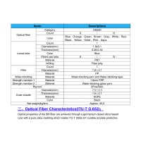 สายไฟเบอร์ออฟติก MINI ADSS SM 12 CORE (1KM) สายไฟเบอร์ออฟติก MINI ADSS SM 12 CORE (1KM)