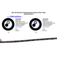 สายไฟเบอร์ออฟติก MINI ADSS SM 12 CORE (1KM) สายไฟเบอร์ออฟติก MINI ADSS SM 12 CORE (1KM)