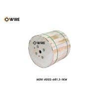สายไฟเบอร์ออฟติก MINI ADSS SM 6 CORE (1KM)
