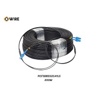 FTTH SM FIG8 Armored 2C เข้าหัว SC/UPC (200M)