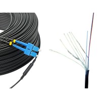 FTTH SM FIG8 Armored 2C เข้าหัว SC/UPC (150M) FTTH SM FIG8 Armored 2C เข้าหัว SC/UPC (150M)