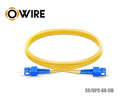 Patch Cord SC-SC (UPC) SM Duplex ยาว 5 เมตร