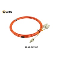 Patch Cord SC-LC MM OM2 Duplex ยาว 3 เมตร