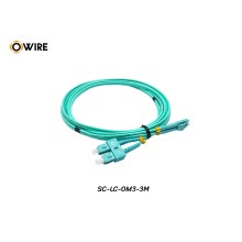 Patch Cord SC-LC MM OM3 Duplex ยาว 3 เมตร