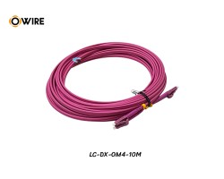 Patch Cord LC-LC MM OM4 Duplex ยาว 10 เมตร