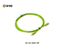 Patch Cord SC-SC MM OM5 Simplex ยาว 3 เมตร