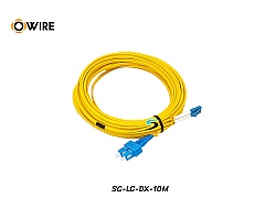 Patch Cord SC-LC (UPC) SM Duplex ยาว 10 เมตร