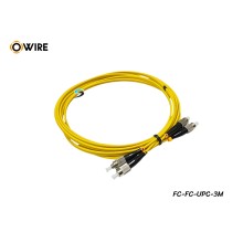Patch Cord FC-FC (UPC) SM Duplex ยาว 3 เมตร