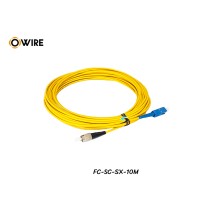 Patch Cord SC-FC (UPC) SM Simplex ยาว 10 เมตร