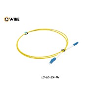 Patch Cord LC-LC (UPC) SM Simplex ยาว 1 เมตร Patch Cord LC-LC (UPC) SM Simplex ยาว 1 เมตร