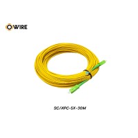 Patch Cord SC-SC (APC) SM Simplex ยาว 30 เมตร Patch Cord SC-SC (APC) SM Simplex ยาว 30 เมตร