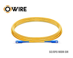 Patch Cord SC-SC (UPC) SM Simplex ยาว 5 เมตร
