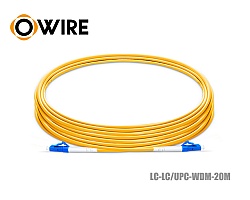 Patch Cord LC-LC (UPC) SM Simplex ยาว 20 เมตร