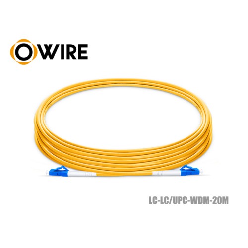 Patch Cord LC-LC (UPC) SM Simplex ยาว 20 เมตร