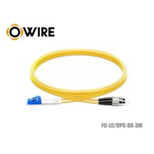 Patch Cord FC-LC (UPC) SM Duplex ยาว 3 เมตร