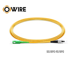 Patch Cord SC/APC-FC/UPC SM Simplex ยาว 1 เมตร