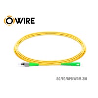 Patch Cord SC-FC (APC) SM Simplex ยาว 3 เมตร