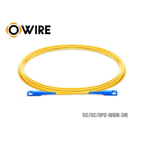 Patch Cord SC-SC (UPC) SM Simplex ยาว 3 เมตร