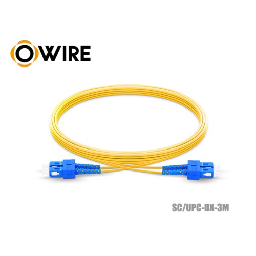Patch Cord SC-SC (UPC) SM Duplex ยาว 3 เมตร