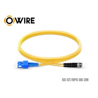 Patch Cord SC-ST (UPC) SM Duplex ยาว 3 เมตร