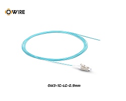Pigtail 1 Core LC/UPC MM OM3 0.9mm ยาว 1.5 เมตร