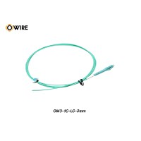 Pigtail 1 Core LC/UPC MM OM3 2mm ยาว 1.5 เมตร