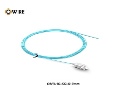 Pigtail 1 Core SC/UPC MM OM3 0.9mm ยาว 1.5 เมตร