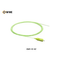 Pigtail 1 Core SC MM OM5 0.9mm ยาว 1.5 เมตร