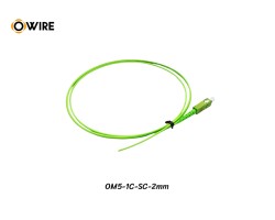 Pigtail 1 Core SC MM OM5 2mm ยาว 1.5 เมตร
