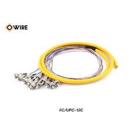 Pigtail 12 Core FC/UPC SM 0.9mm ยาว 1.5 เมตร