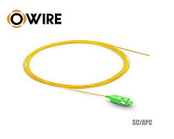 Pigtail 1 Core SC/APC SM 0.9mm ยาว 1.5 เมตร
