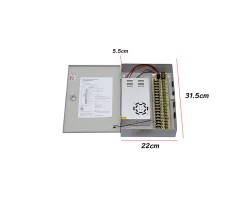 Power Supply 12V/30A แบบตู้ GLINK รุ่น GIPS-007