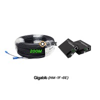 สายไฟเบอร์ออฟติก 1 Core 200 เมตร + Media BIDI 1G