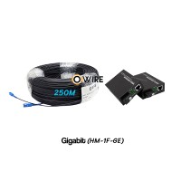 สายไฟเบอร์ออฟติก 1 Core 250 เมตร + Media BIDI 1G